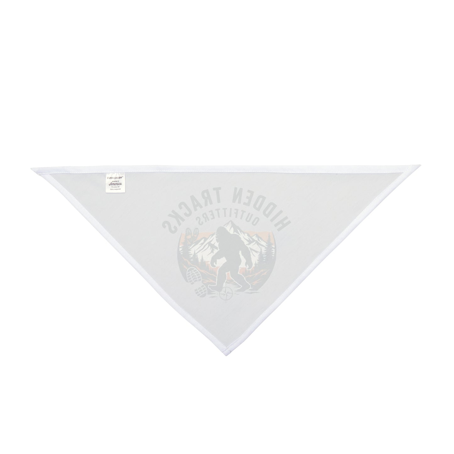 Gray Pet Bandana