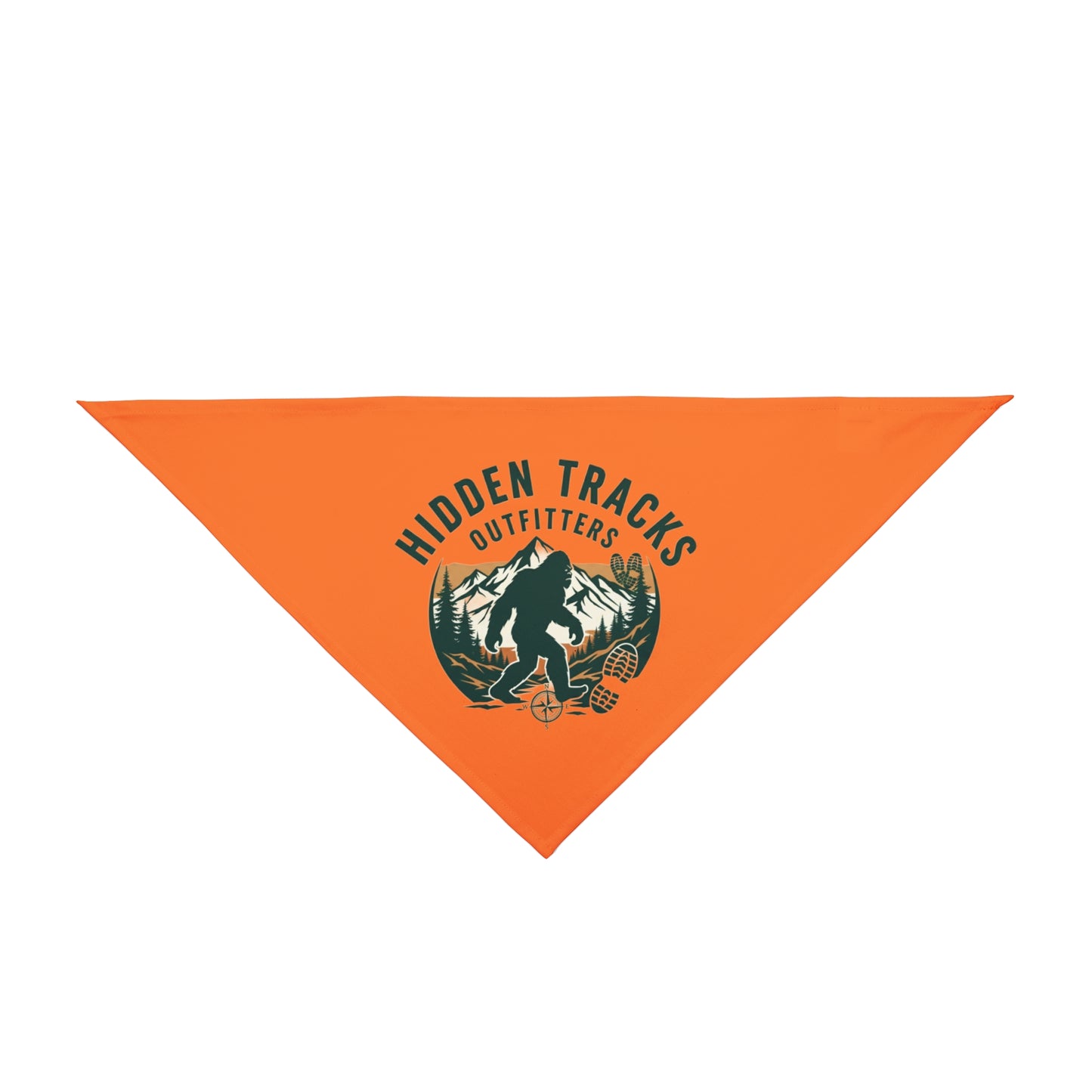Orange Pet Bandana