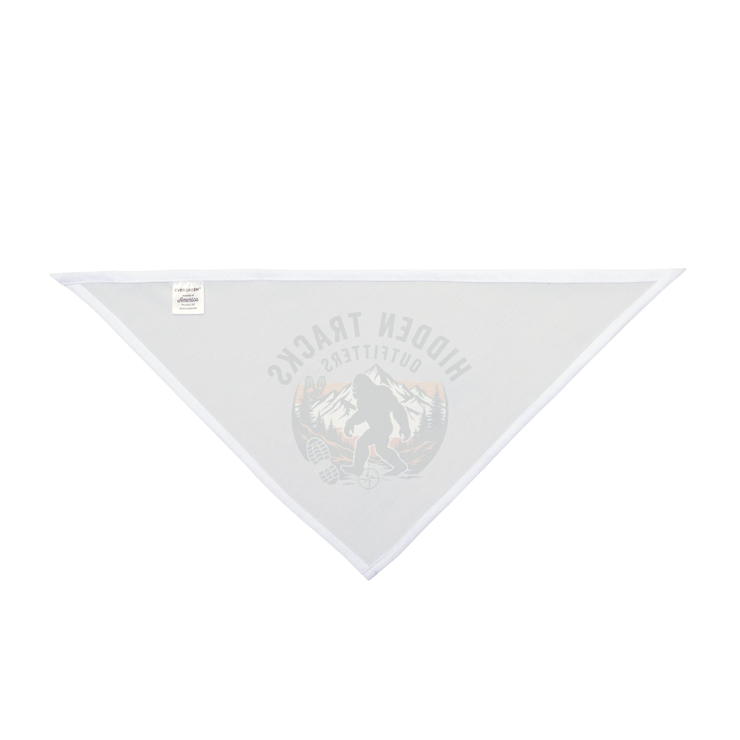 Gray Pet Bandana