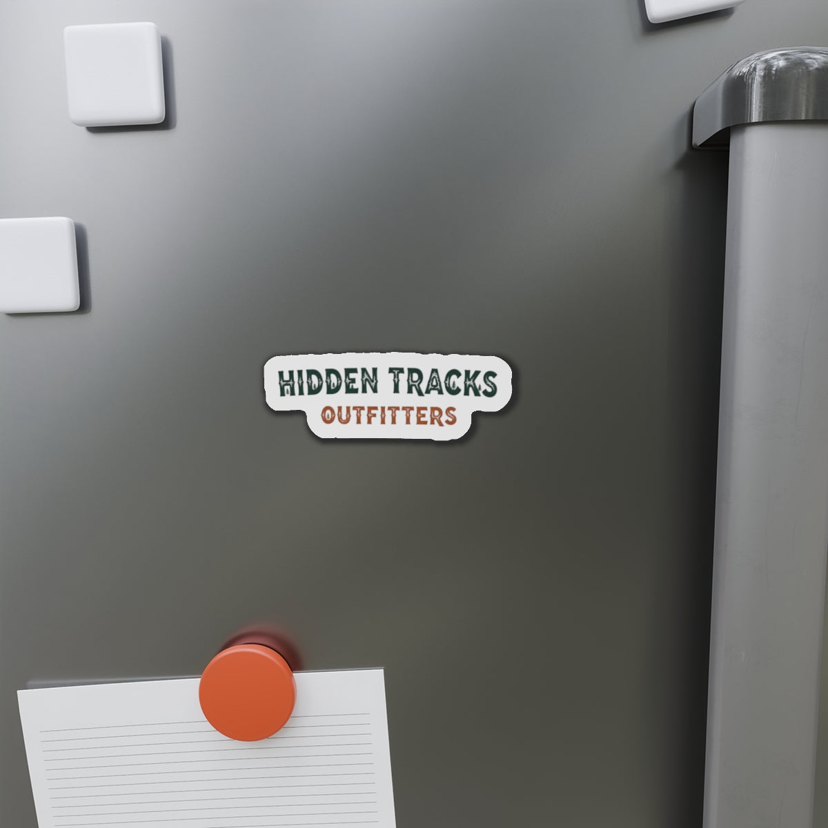 Hidden Tracks Die-Cut Magnet