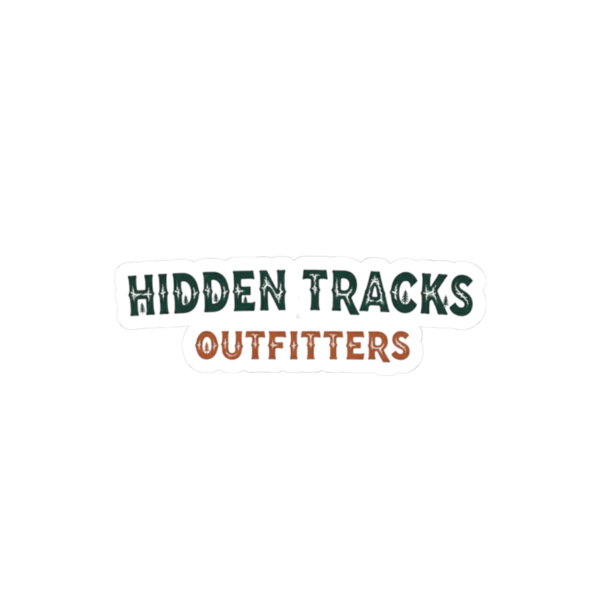 Hidden Tracks Sticker