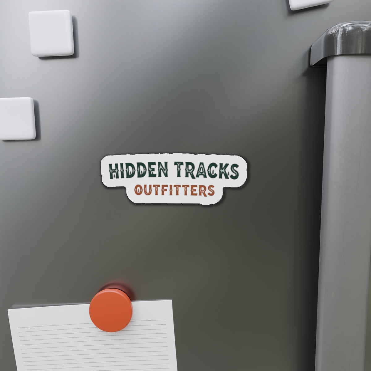 Hidden Tracks Die-Cut Magnet