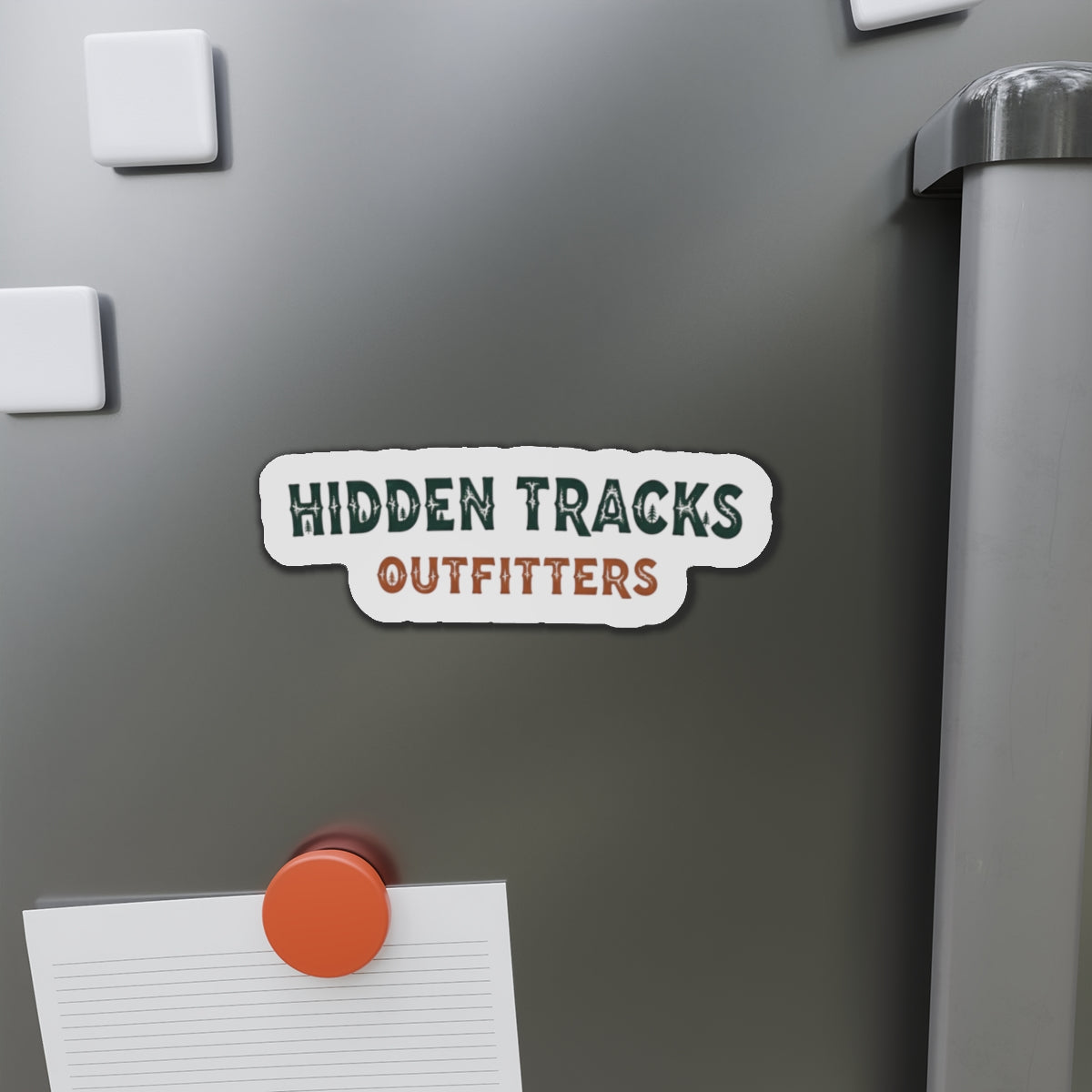 Hidden Tracks Die-Cut Magnet