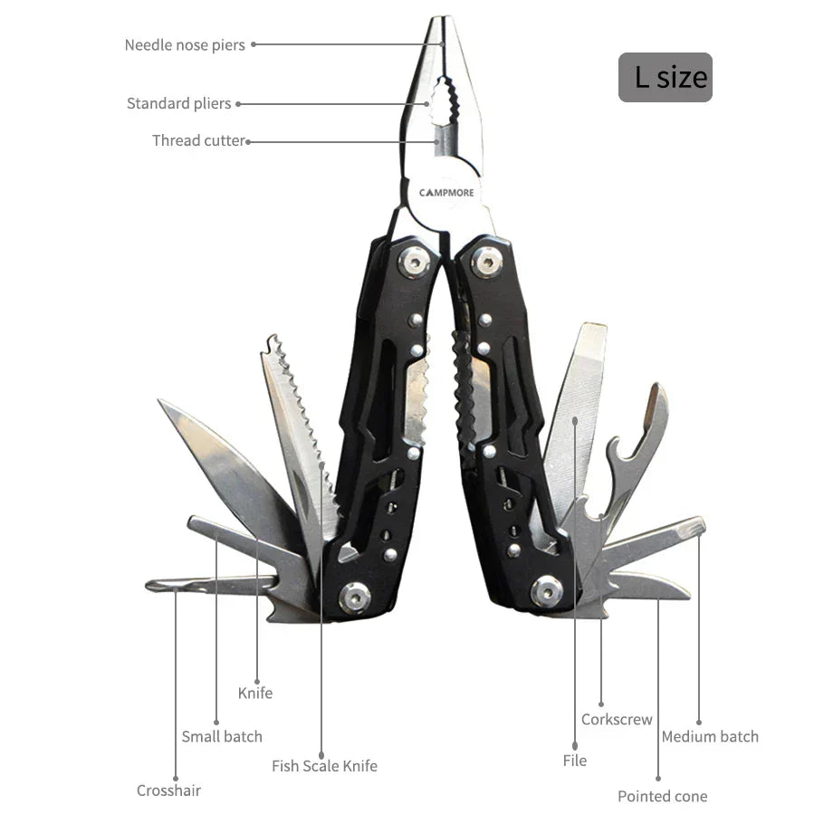 Stainless Steel Outdoor Multitool