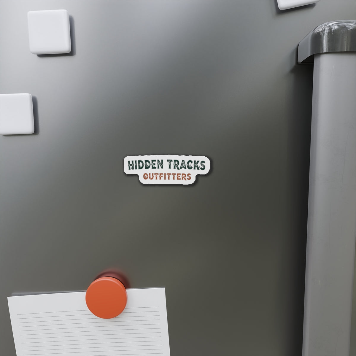 Hidden Tracks Die-Cut Magnet