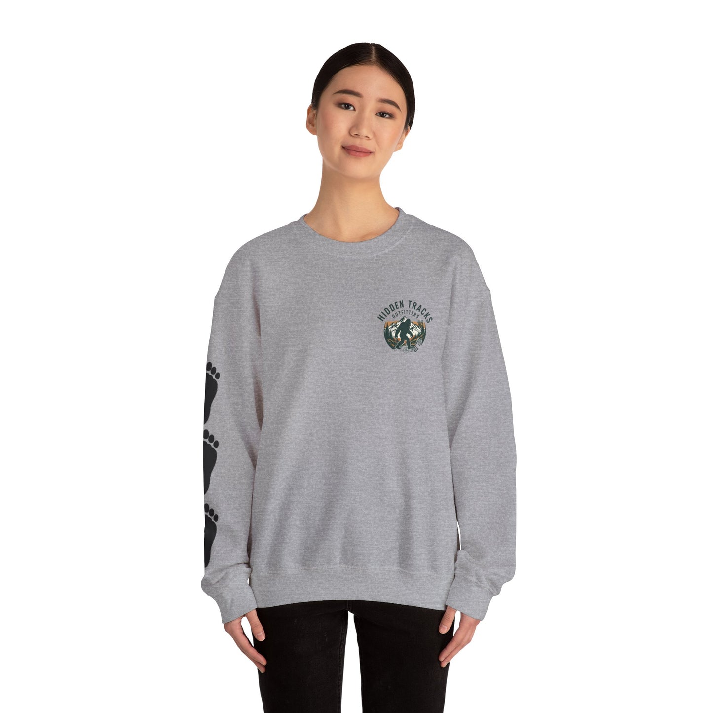 Hidden Tracks Sweatshirt (Footprints)
