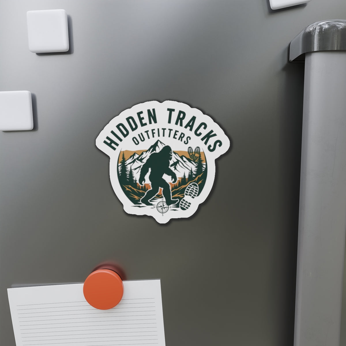 Bigfoot Die-Cut Magnet