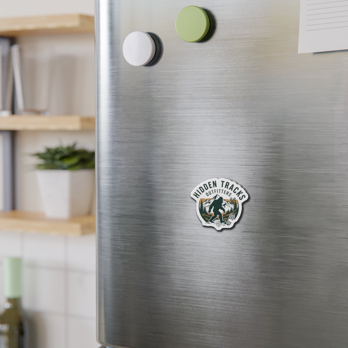 Bigfoot Die-Cut Magnet