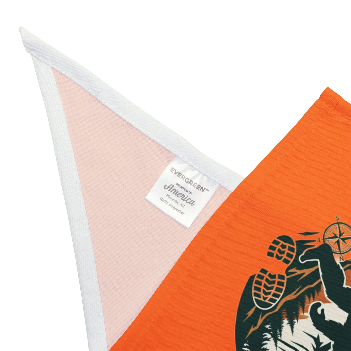 Orange Pet Bandana