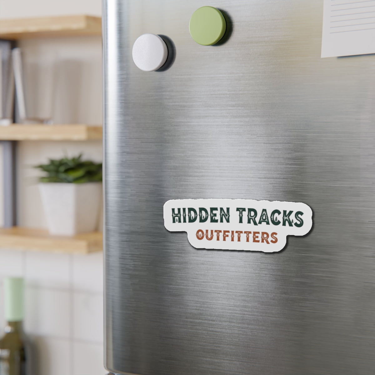 Hidden Tracks Die-Cut Magnet
