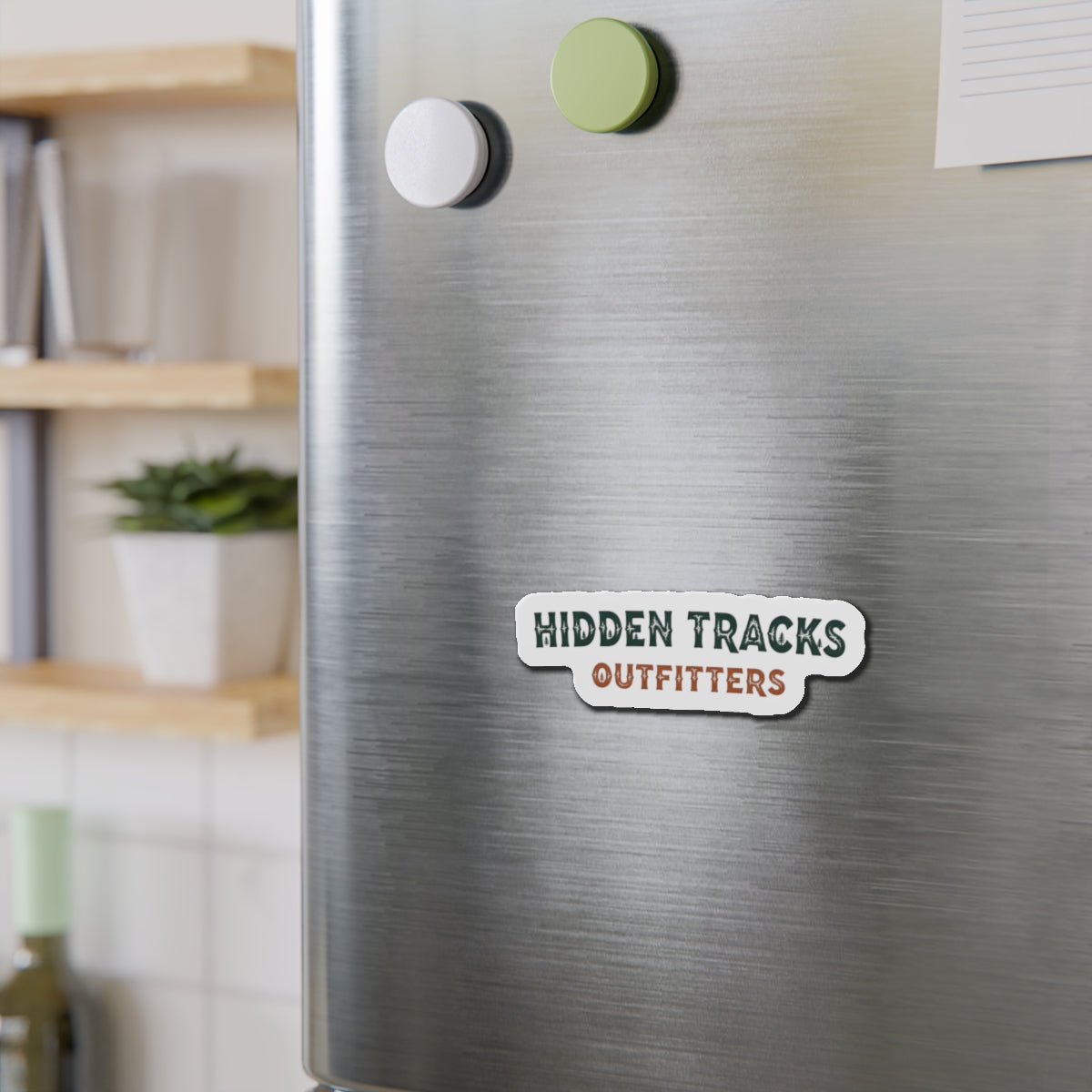 Hidden Tracks Die-Cut Magnet