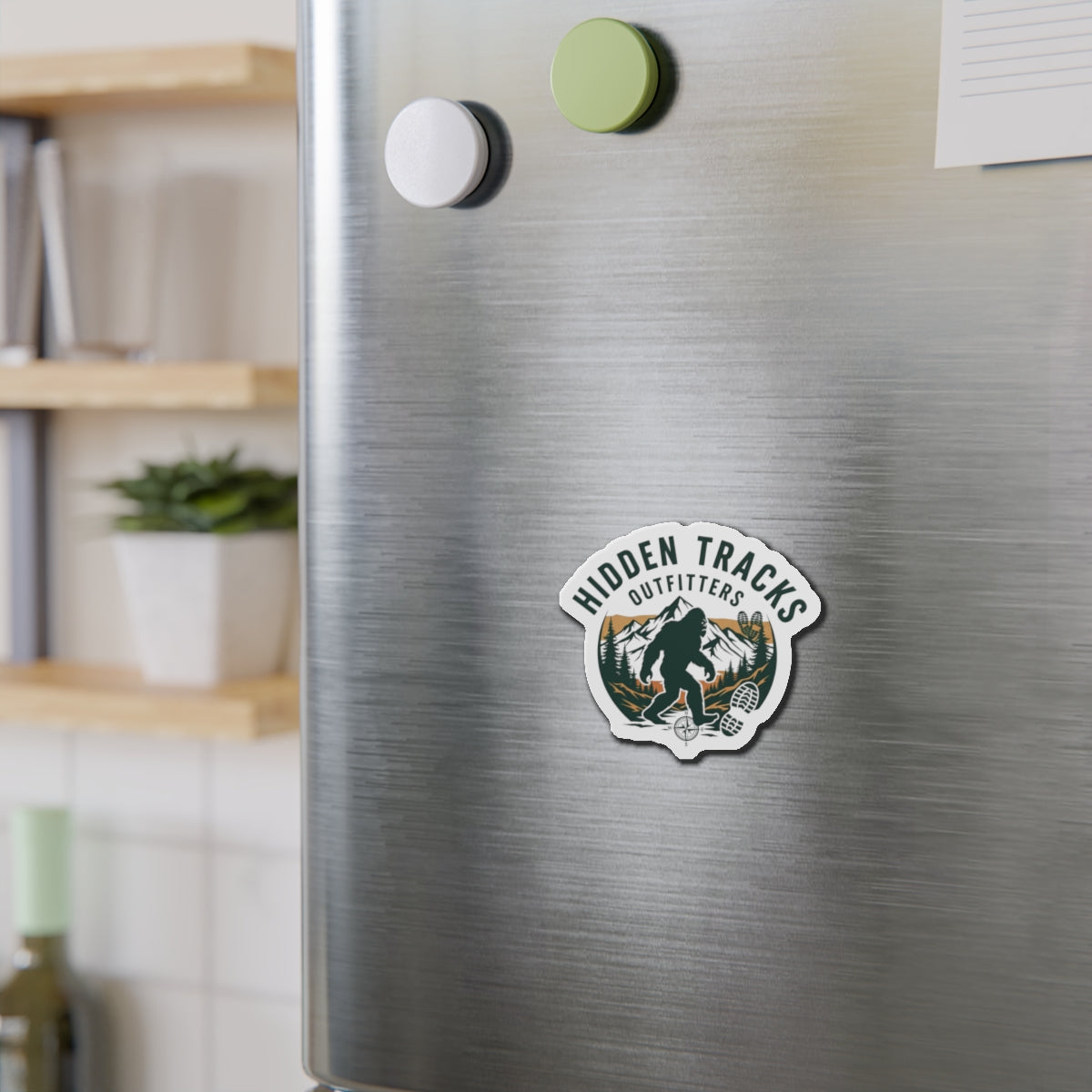 Bigfoot Die-Cut Magnet