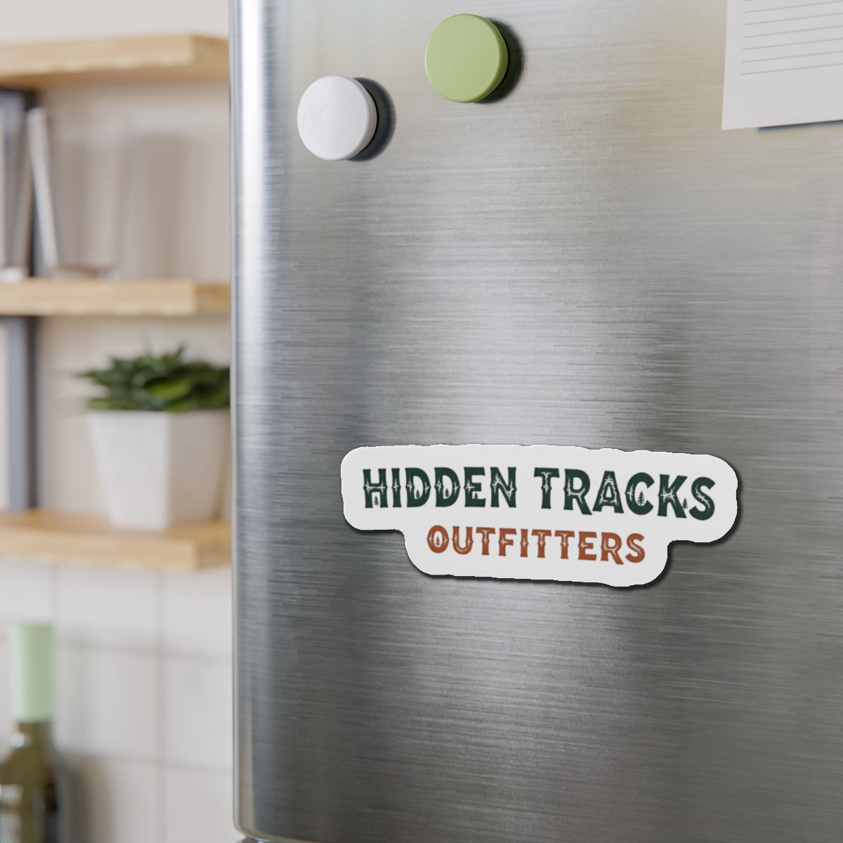 Hidden Tracks Die-Cut Magnet