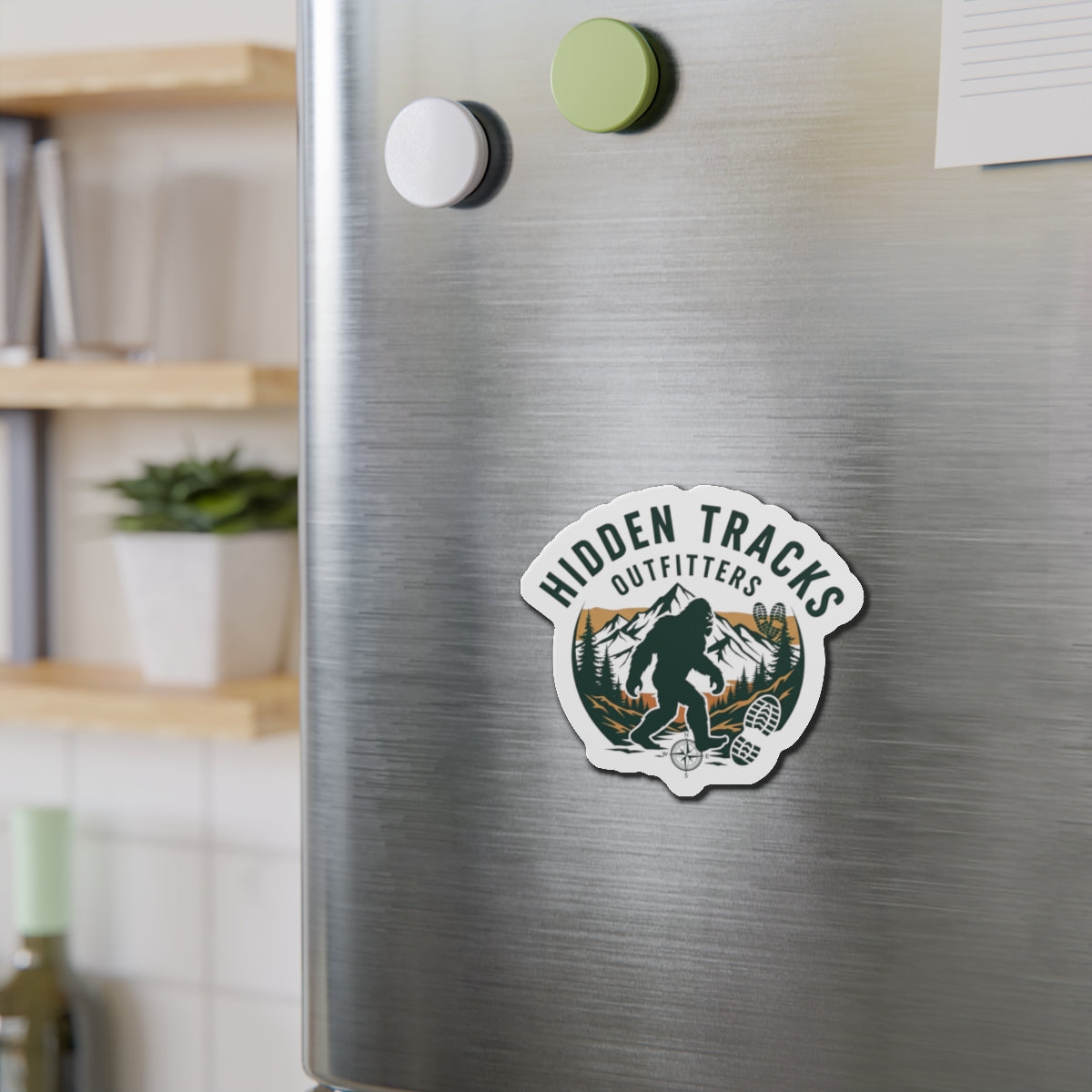 Bigfoot Die-Cut Magnet