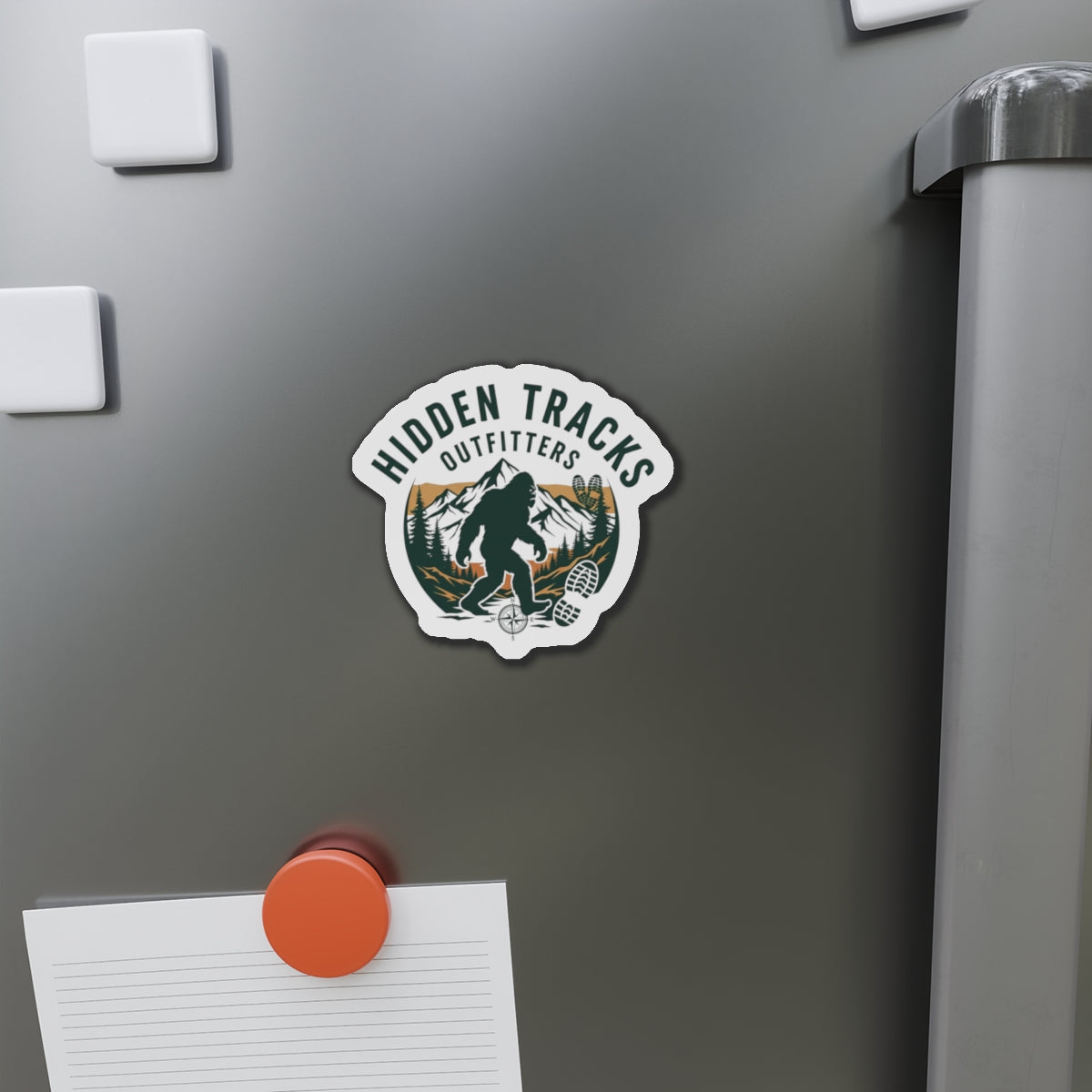 Bigfoot Die-Cut Magnet
