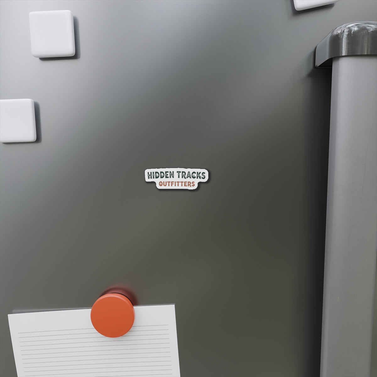 Hidden Tracks Die-Cut Magnet