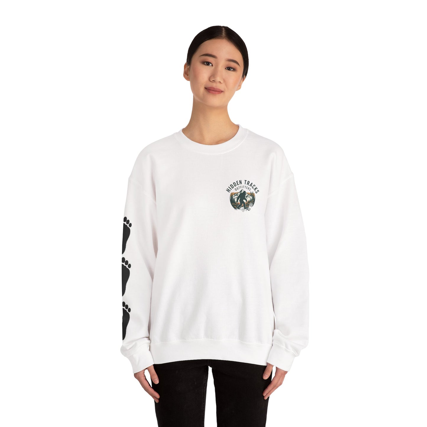 Hidden Tracks Sweatshirt (Footprints)