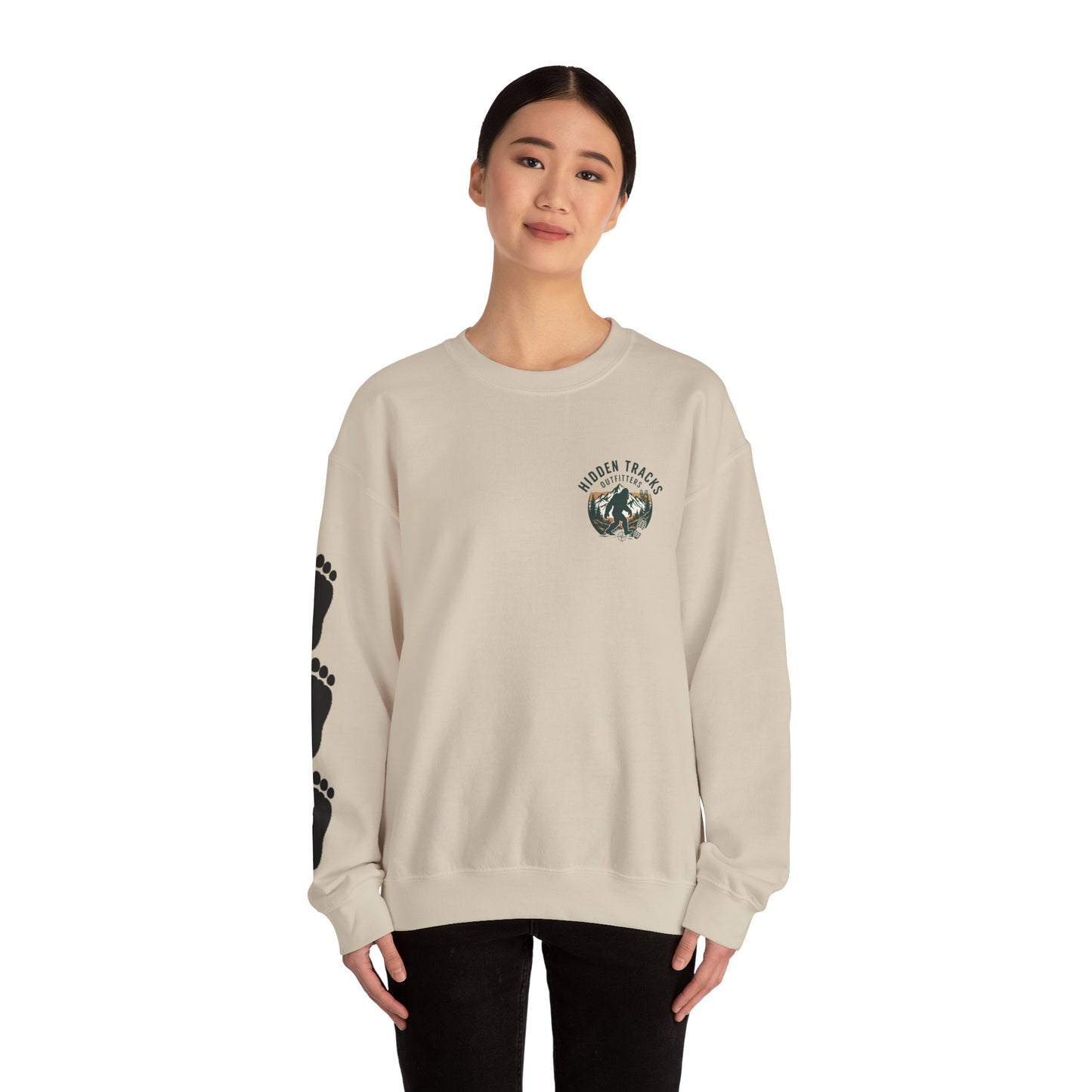 Hidden Tracks Sweatshirt (Footprints)