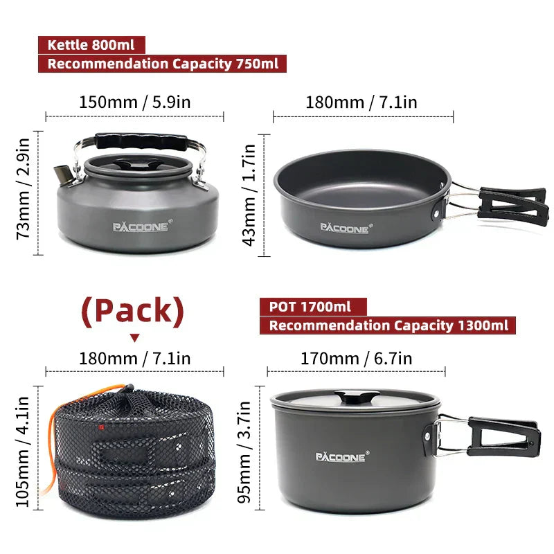Camping Cookware Set