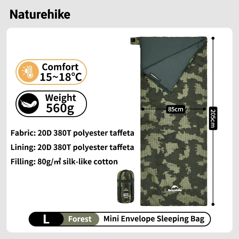 Camping Sleeping Bag Camo